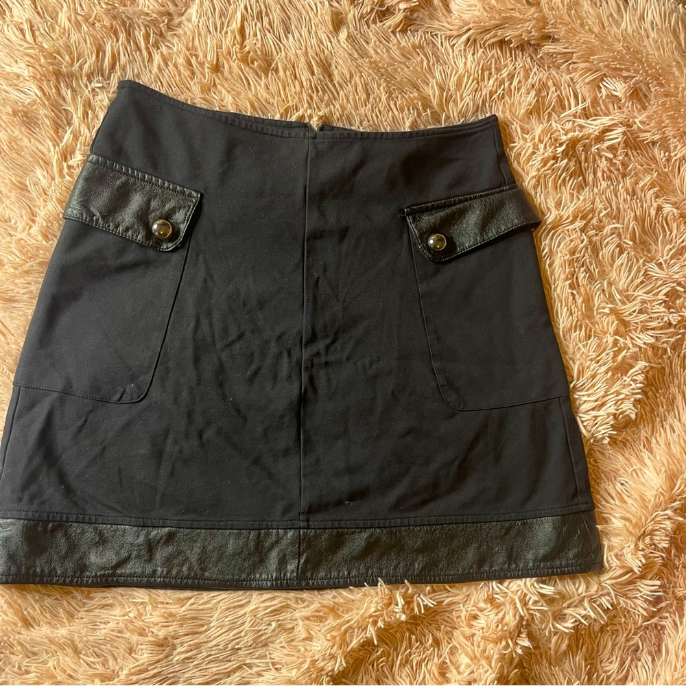 Black skirt